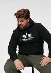 Alpha Industries Kapuzenpullover Basic Hoodie Herren Schwarz/Rot/Hellgrau/Rosa