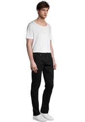 TOM TAILOR Denim Herren Jeans Piers Slim (202212) Schwarz/Khaki