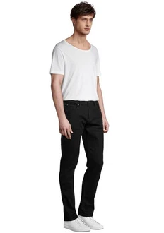 TOM TAILOR Denim Herren Jeans Piers Slim (202212) Schwarz/Khaki