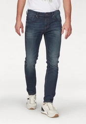 TOM TAILOR Denim Herren Jeans Piers Slim (202212) Dunkelblau