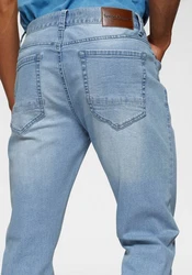 Bruno Banani Straight-Jeans Hutch Hellblau/Blau