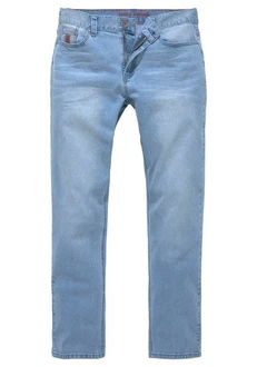 Bruno Banani Straight-Jeans Hutch Hellblau/Blau