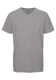 T-Shirt SLIM- FIT BASIC TEE V-NECK mit V-Ausschnitt