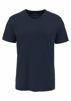 Jack & Jones T-Shirt SLIM-FIT BASIC TEE V-NECK