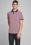 Jack & Jones Poloshirt JJEPAULOS POLO SS NOOS Rot (3613)