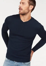 V-Ausschnitt-Pullover JJEBASIC KNIT V-NECK