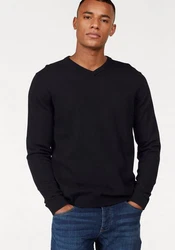 JACK & JONES Pullover schwarz