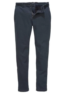 Replay Chinohose ZEUMAR Hyperflex Dunkelblau/Hellblau