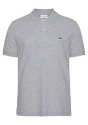 Lacoste Poloshirt mit Polokragen Grau/Hellgrau