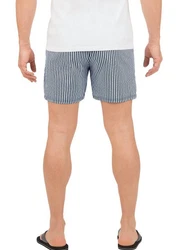 Trigema Shorts Bade-/Freizeitshorts mit Druckmotiv blau/navy