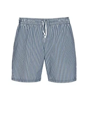 Trigema Shorts Bade-/Freizeitshorts mit Druckmotiv blau/navy