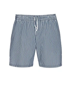 Trigema Shorts Bade-/Freizeitshorts mit Druckmotiv blau/navy