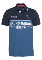 Bruno Banani Poloshirt mit Polokragen Blau/Dunkelblau/Hellblau