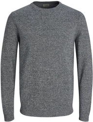 JACK & JONES Pullover JjeBasic Rundhals Strickpulli Oberteil 