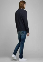 JACK & JONES Pullover JjeBasic Rundhals Strickpulli Oberteil 