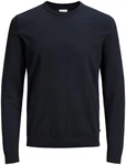 JACK & JONES Pullover JjeBasic Rundhals Strickpulli Oberteil 