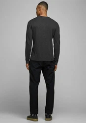 JACK & JONES Pullover JjeBasic Rundhals Strickpulli Oberteil 