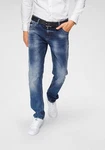 Cipo & Baxx Straight Jeans Rot