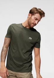 Rundhalsshirt BASIC T SMALL LOGO