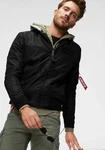 ALPHA INDUSTRIES Übergangsjacke Schwarz