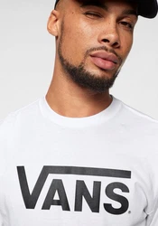VANS Shirt 'Classic' schwarz/weiß