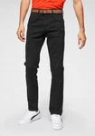 TOM TAILOR Denim Chinohose Schwarz/Dunkelgrau/Khaki