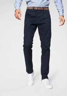 TOM TAILOR Denim Chinohose Dunkelblau/Blau TOM TAILOR Denim Chinohose Dunkelblau/Blau