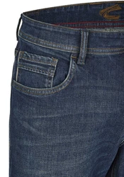 camel active 5-Pocket Jeans Regular Fit Hellblau/Dunkelblau/Blau
