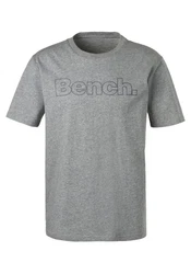 Bench. Loungewear T-Shirt mit Logoprint Dunkelblau/Hellgrau/Schwarz/Dunkelgrau/Creme/Rot