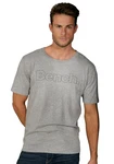 Bench. Loungewear T-Shirt mit Logoprint Dunkelblau/Hellgrau/Schwarz/Dunkelgrau/Creme/Rot