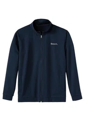 Bench. Loungewear Sweatjacke Dunkelblau