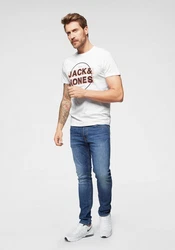 Jack & Jones Slim-fit-Jeans JJIGLENN JJORIGINAL (1-tlg) Blau/Lila