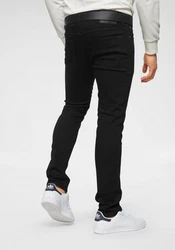 Jack & Jones Slim-fit-Jeans JJIGLENN JJORIGINAL (1-tlg) Schwarz/Khaki