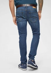 Jack & Jones Slim-fit-Jeans JJIGLENN JJORIGINAL (1-tlg) Blau/Lila