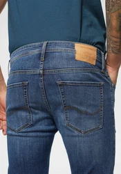 Jack & Jones Slim-fit-Jeans JJIGLENN JJORIGINAL (1-tlg) Blau/Lila