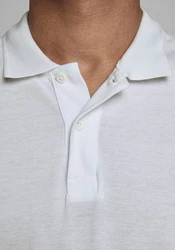 JACK & JONES Poloshirt Grau/Weiß/Hellgrau/Creme/Khaki