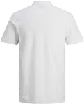 JACK & JONES Poloshirt Grau/Weiß/Hellgrau/Creme/Khaki