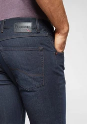 bugatti Regular-fit 5-Pocket Jeans Flexcity Dunkelblau/Hellblau/Blau