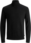 Jack & Jones Sweatshirt JJEEMIL KNIT ROLL NECK NOOS schwarz