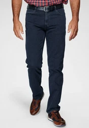 Wrangler Straight-Jeans Authentic Straight Dunkelblau/Blau/Hellblau