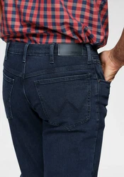 Wrangler Straight-Jeans Authentic Straight Dunkelblau/Blau/Hellblau