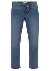 Wrangler Straight-Jeans Authentic Straight Blau/Dunkelblau/Hellblau