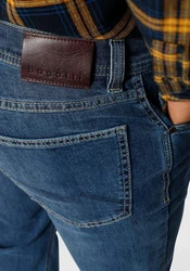 bugatti 5-Pocket-Jeans Blau/Pastell/Dunkelblau
