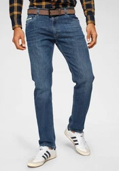 bugatti 5-Pocket-Jeans Blau/Pastell/Dunkelblau