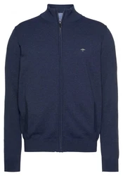 FYNCH-HATTON Strickjacke mit Reißverschluss Dunkelblau/Blau
