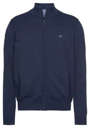 FYNCH-HATTON Strickjacke mit Reißverschluss Dunkelblau/Blau
