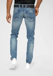 Replay Slim-fit Jeans Anbass blau