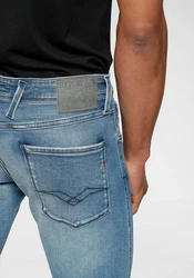 Replay Slim-fit Jeans Anbass blau