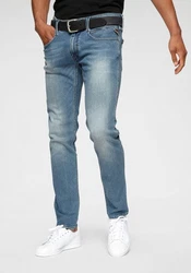 Replay Slim-fit Jeans Anbass blau