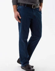 EUREX by BRAX 5-Pocket Jeans JIM Dunkelblau/Blau/Hellblau